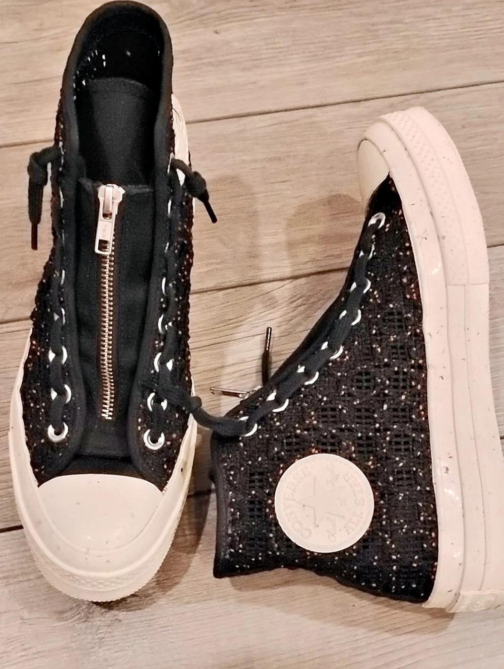 Converse Chuck Taylor All Star Black & White US 9 Good Sneakers